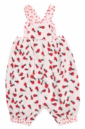 Dungarees with a pattern including a ladybug motif, zdjęcie 1 Dungarees with a pattern including a ladybug motif od Stella McCartney Kids
